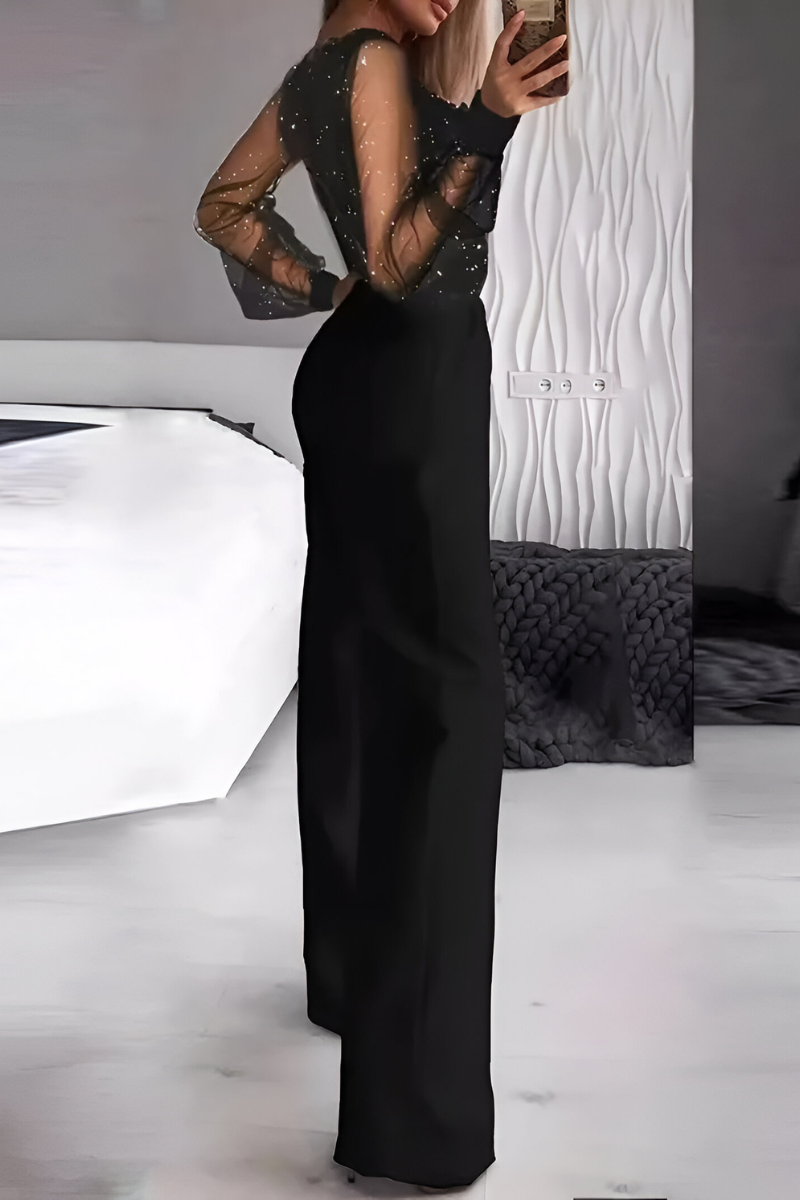 Sima | Moderne Glitter Jumpsuit