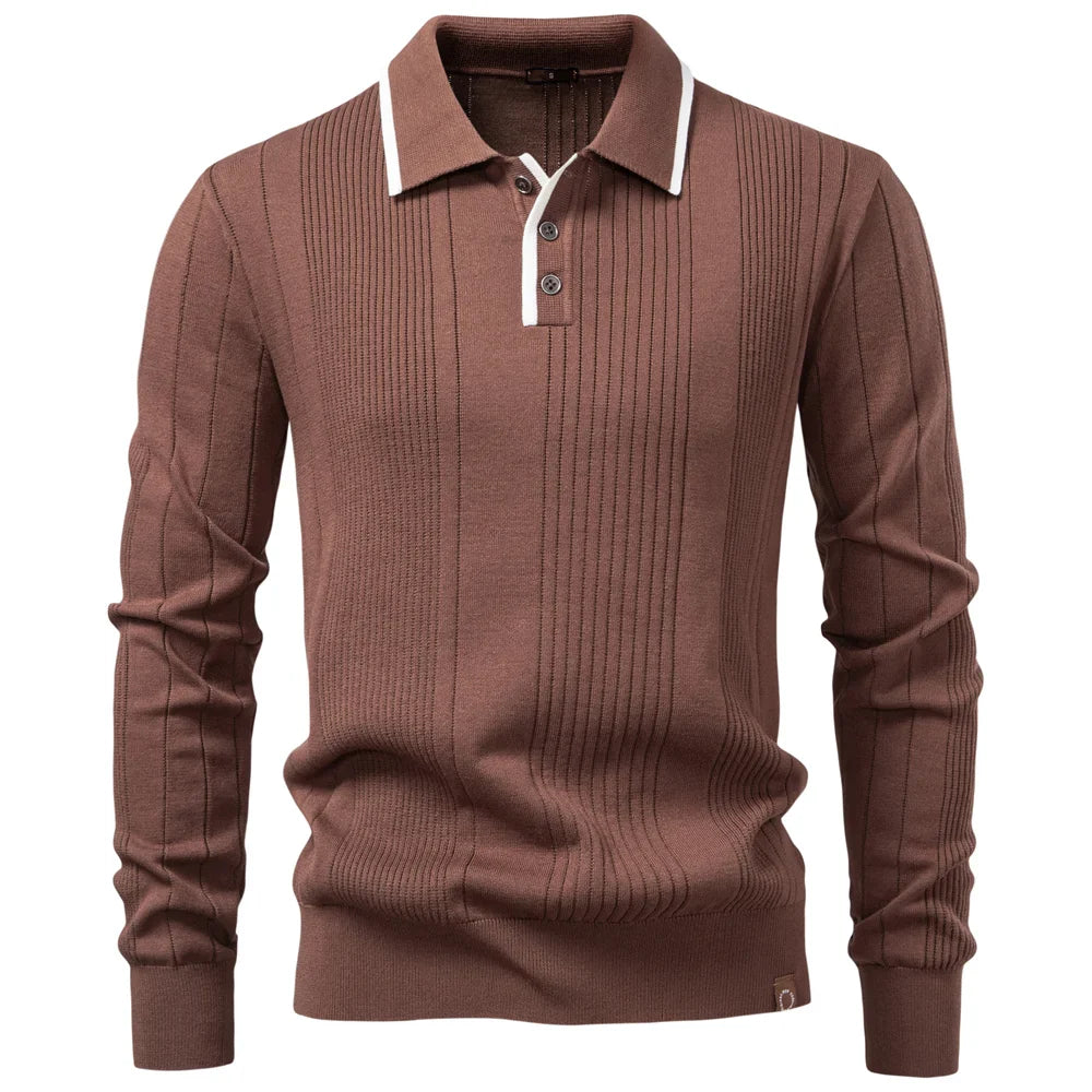 Theon | Heren Winter Poloshirt