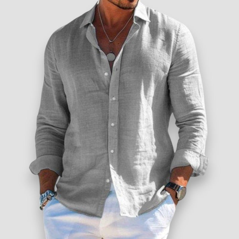 Benoit | Verfijnd Zomerhemd