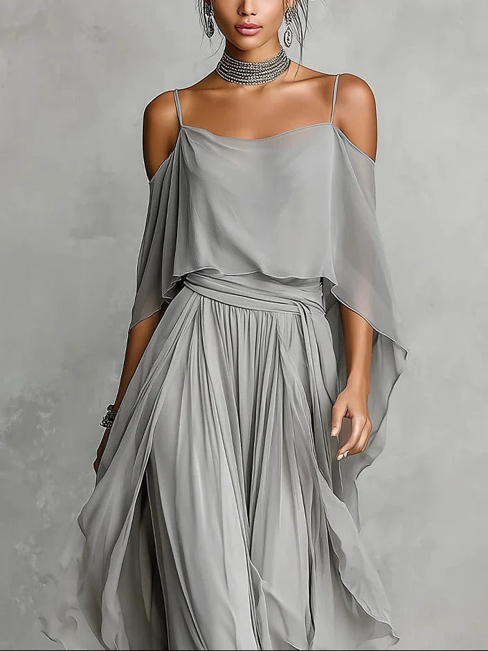 Isidra | Off-shoulder zwierige set